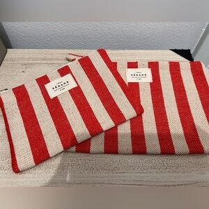 Sézane Cotton Jute Pouch Set